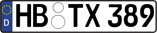 HB-TX389