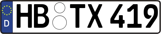 HB-TX419