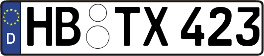 HB-TX423