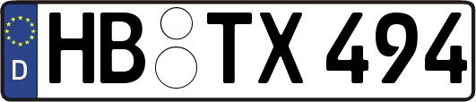 HB-TX494