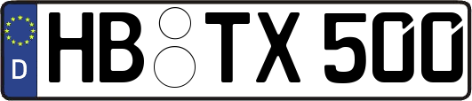 HB-TX500