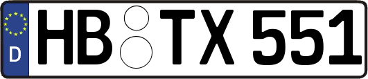 HB-TX551