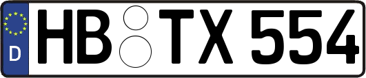 HB-TX554