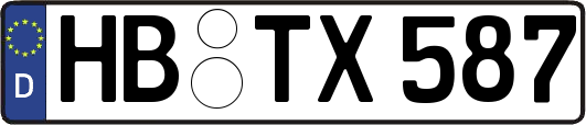 HB-TX587