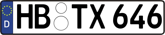 HB-TX646