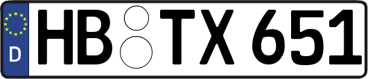 HB-TX651