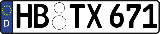 HB-TX671