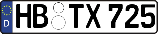 HB-TX725