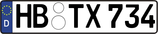 HB-TX734