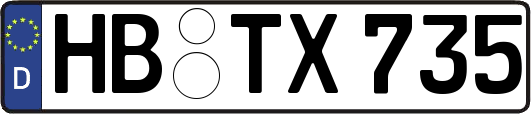 HB-TX735
