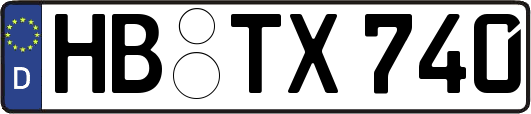 HB-TX740