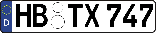 HB-TX747