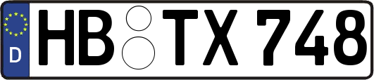 HB-TX748