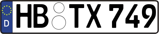 HB-TX749