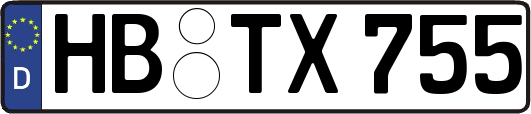 HB-TX755