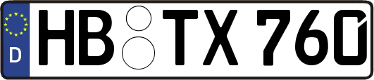 HB-TX760