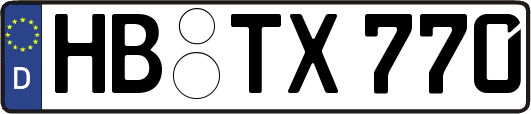 HB-TX770