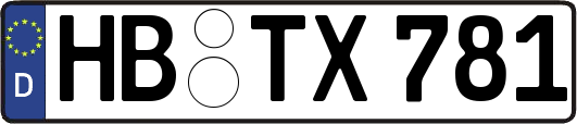 HB-TX781