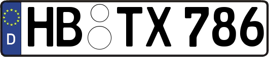 HB-TX786