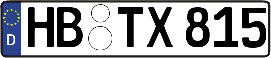 HB-TX815