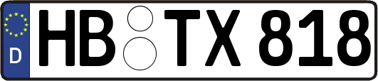HB-TX818