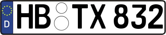 HB-TX832
