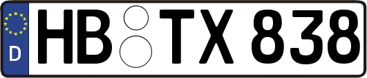 HB-TX838