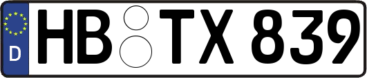 HB-TX839