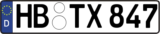 HB-TX847