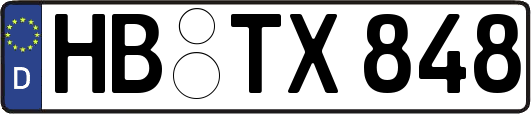 HB-TX848