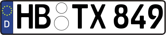 HB-TX849