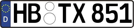 HB-TX851