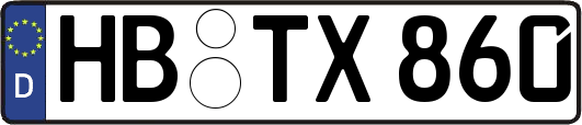 HB-TX860