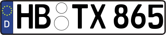 HB-TX865