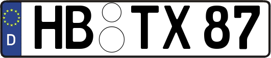 HB-TX87