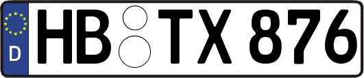 HB-TX876