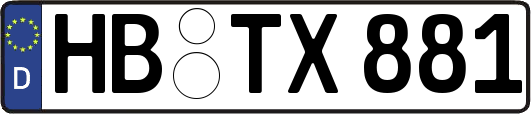HB-TX881