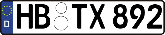 HB-TX892