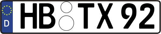 HB-TX92
