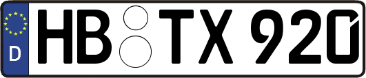 HB-TX920