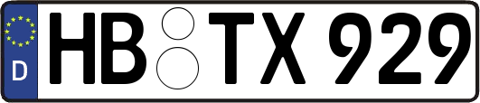 HB-TX929
