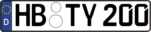HB-TY200