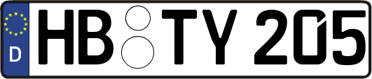 HB-TY205