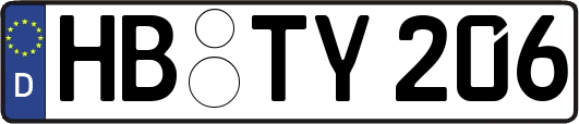 HB-TY206