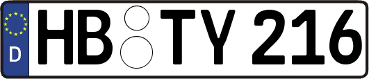 HB-TY216
