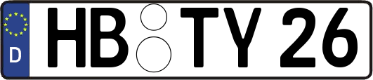 HB-TY26