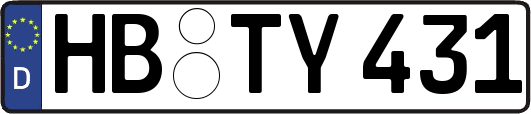 HB-TY431
