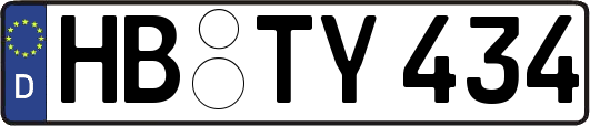 HB-TY434