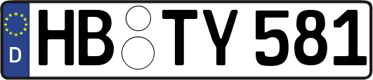 HB-TY581