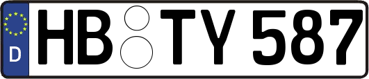 HB-TY587